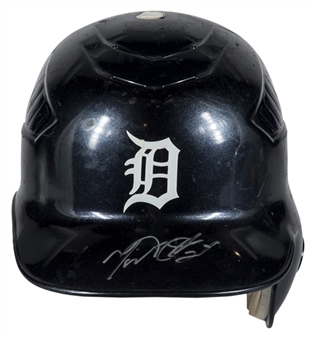 2008 Miguel Cabrera Game Used and Signed Detroit Tigers Home Helmet (MLB Authenticated & JSA)
